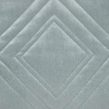 Gray Quilted Diamonds Velvet Solid Color Throw Pillow - Homeroots - Flyclothing LLC