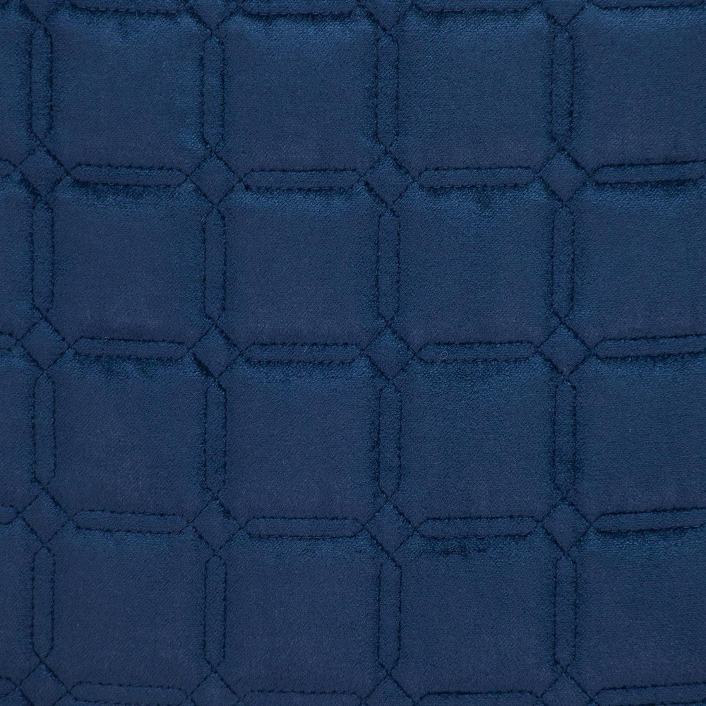 20" Navy Blue Cotton Blend Throw Pillow - Homeroots - Flyclothing LLC