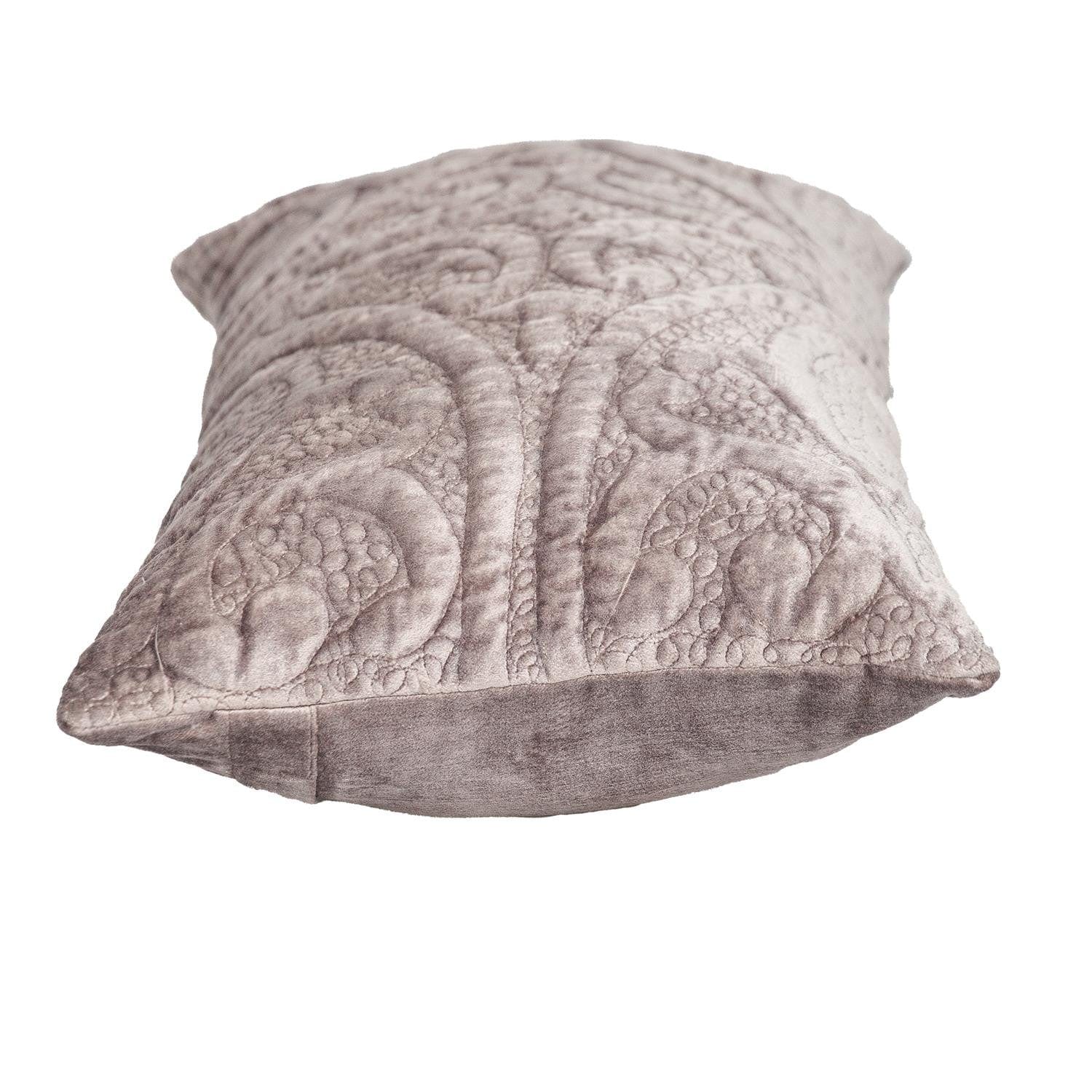 12" X 24" Taupe Cotton Blend Throw Pillow - Homeroots - Flyclothing LLC