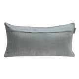 12" X 24" Gray Cotton Blend Throw Pillow - Homeroots - Flyclothing LLC