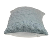 12" X 24" Gray Cotton Blend Throw Pillow - Homeroots