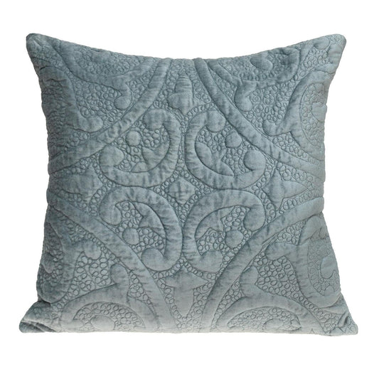 20" Seafoam Cotton Blend Throw Pillow - Homeroots