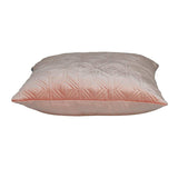 Tufted Diamonds Rose Gold Velvet Accent Pillow - Homeroots - Flyclothing LLC
