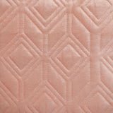 Tufted Diamonds Rose Gold Velvet Accent Pillow - Homeroots - Flyclothing LLC