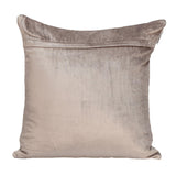 Tufted Diamonds Taupe Velvet Accent Pillow - Homeroots