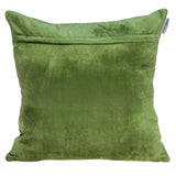 Tufted Diamonds Olive Velvet Accent Pillow - Homeroots