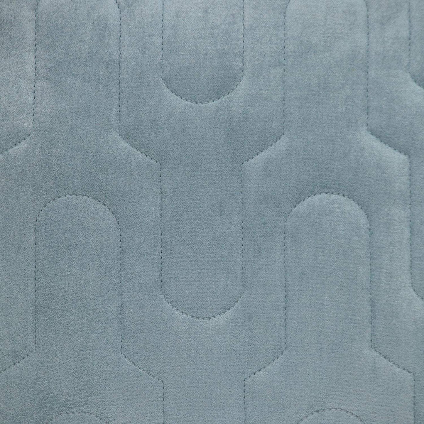 Geometric Lush Quilted Metallic Gray Throw Pillow - Homeroots - Flyclothing LLC