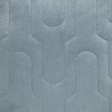 Geometric Lush Quilted Metallic Gray Throw Pillow - Homeroots - Flyclothing LLC