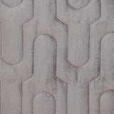 Geometric Lush Quilted Taupe Throw Pillow - Homeroots - Flyclothing LLC