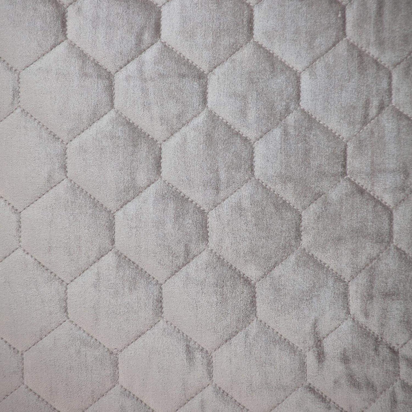 Taupe Tufted Velvet Quilted Throw Pillow - Homeroots - Flyclothing LLC
