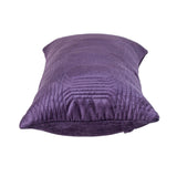12" X 24" Purple Cotton Blend Throw Pillow - Homeroots