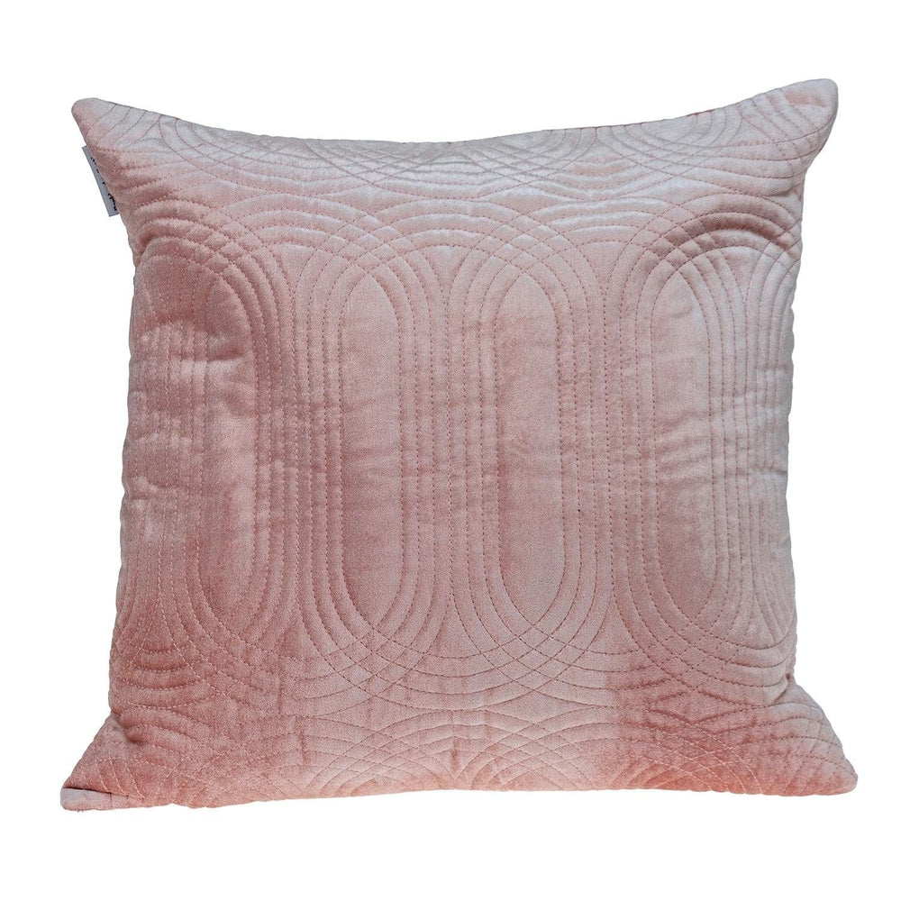 20" Pink Cotton Blend Throw Pillow - Homeroots - Flyclothing LLC