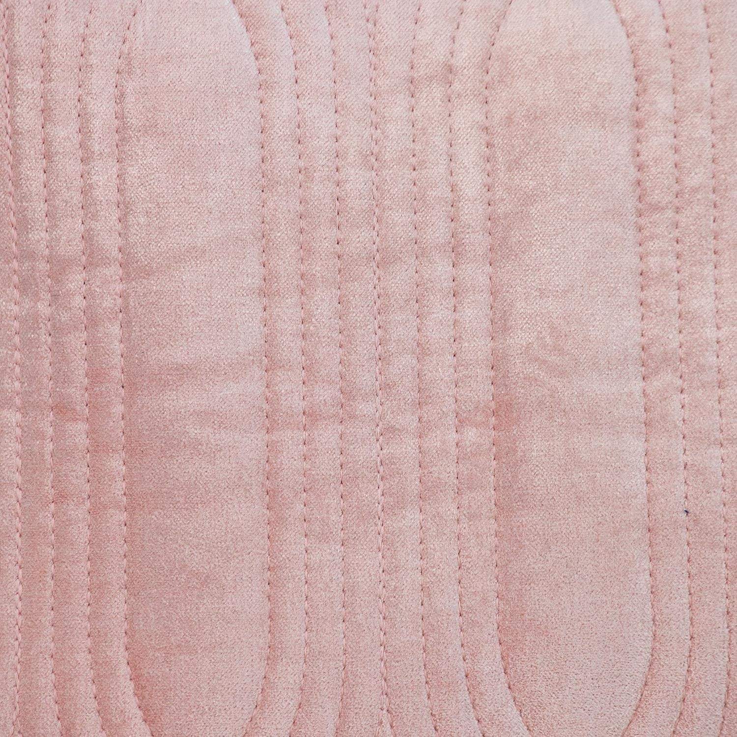 20" Pink Cotton Blend Throw Pillow - Homeroots - Flyclothing LLC