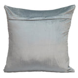 20" Gray Cotton Blend Throw Pillow - Homeroots