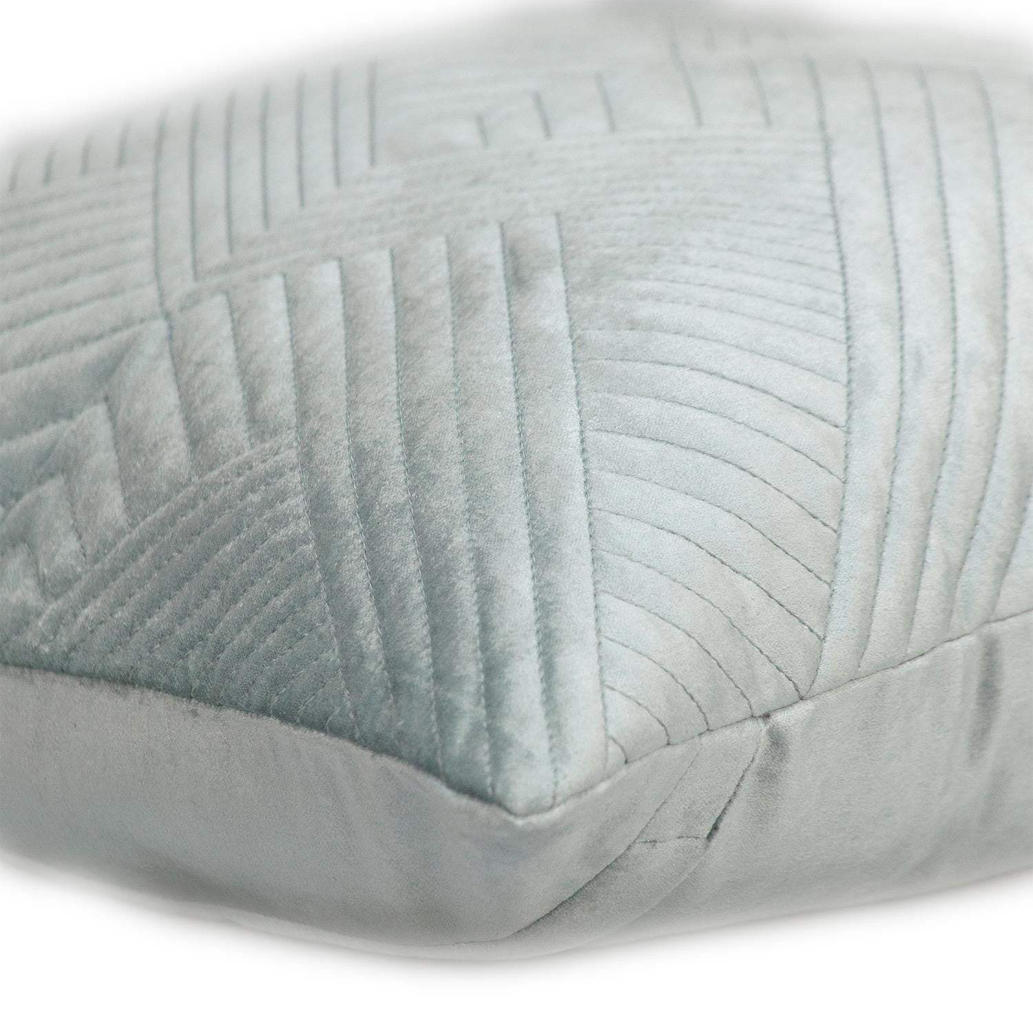 20" Gray Cotton Blend Throw Pillow - Homeroots - Flyclothing LLC