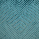 20" Teal Cotton Blend Throw Pillow - Homeroots - Flyclothing LLC