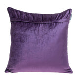 20" Purple Cotton Blend Throw Pillow - Homeroots - Flyclothing LLC