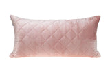 Tufted Diamond Pink Transitional Lumbar Pillow - Homeroots - Flyclothing LLC