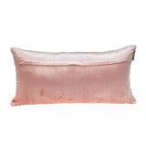Tufted Diamond Pink Transitional Lumbar Pillow - Homeroots