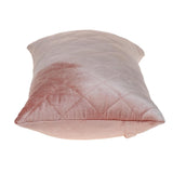 Tufted Diamond Pink Transitional Lumbar Pillow - Homeroots