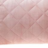 Tufted Diamond Pink Transitional Lumbar Pillow - Homeroots - Flyclothing LLC