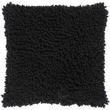 18" Black Cotton Throw Pillow - Homeroots - Flyclothing LLC