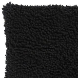18" Black Cotton Throw Pillow - Homeroots - Flyclothing LLC