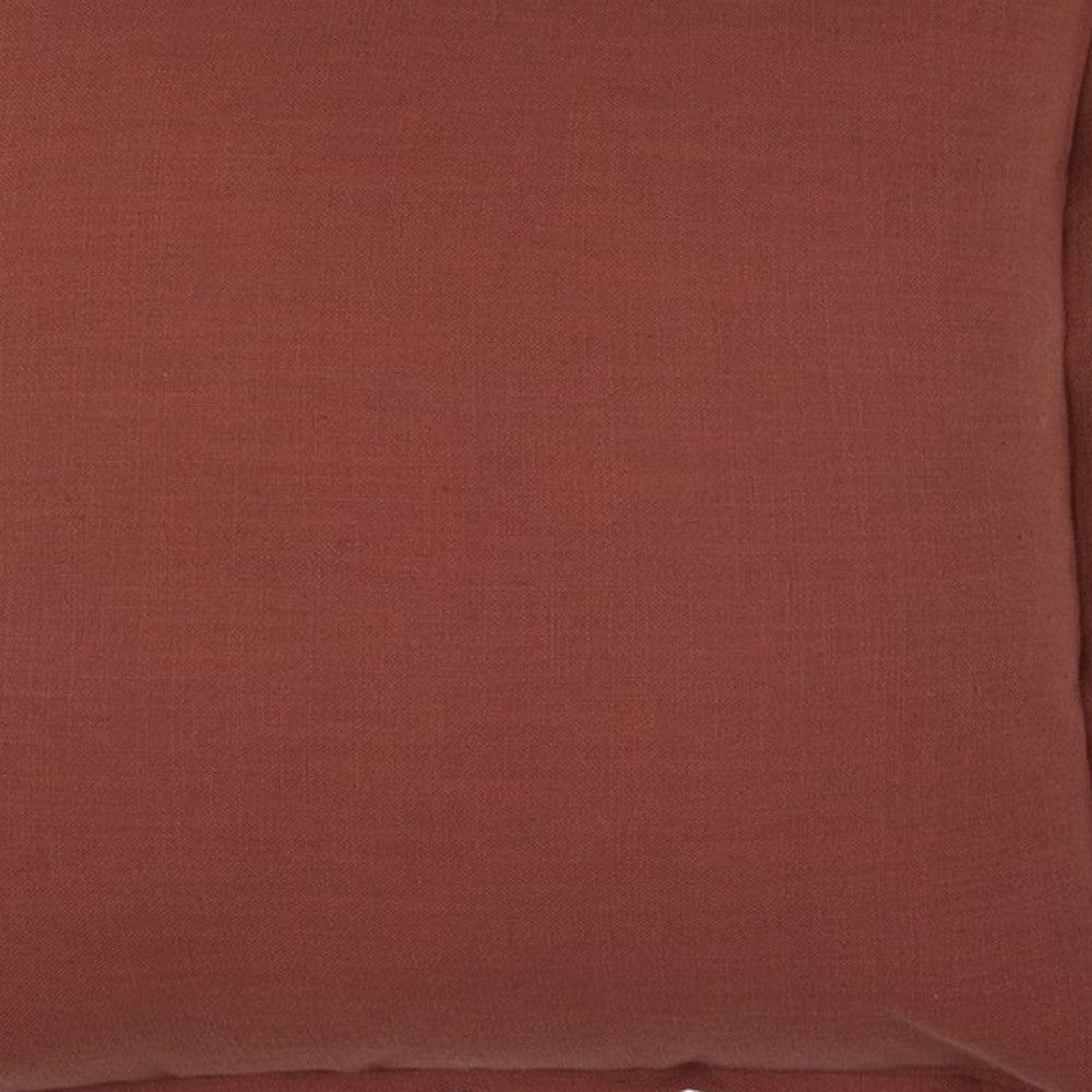 20" Paprika Cotton Throw Pillow - Homeroots - Flyclothing LLC