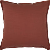 20" Paprika Cotton Throw Pillow - Homeroots