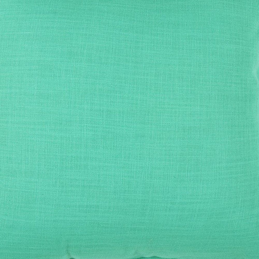 20" Aqua Cotton Throw Pillow - Homeroots - Flyclothing LLC
