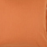 20" Orange Cotton Throw Pillow - Homeroots