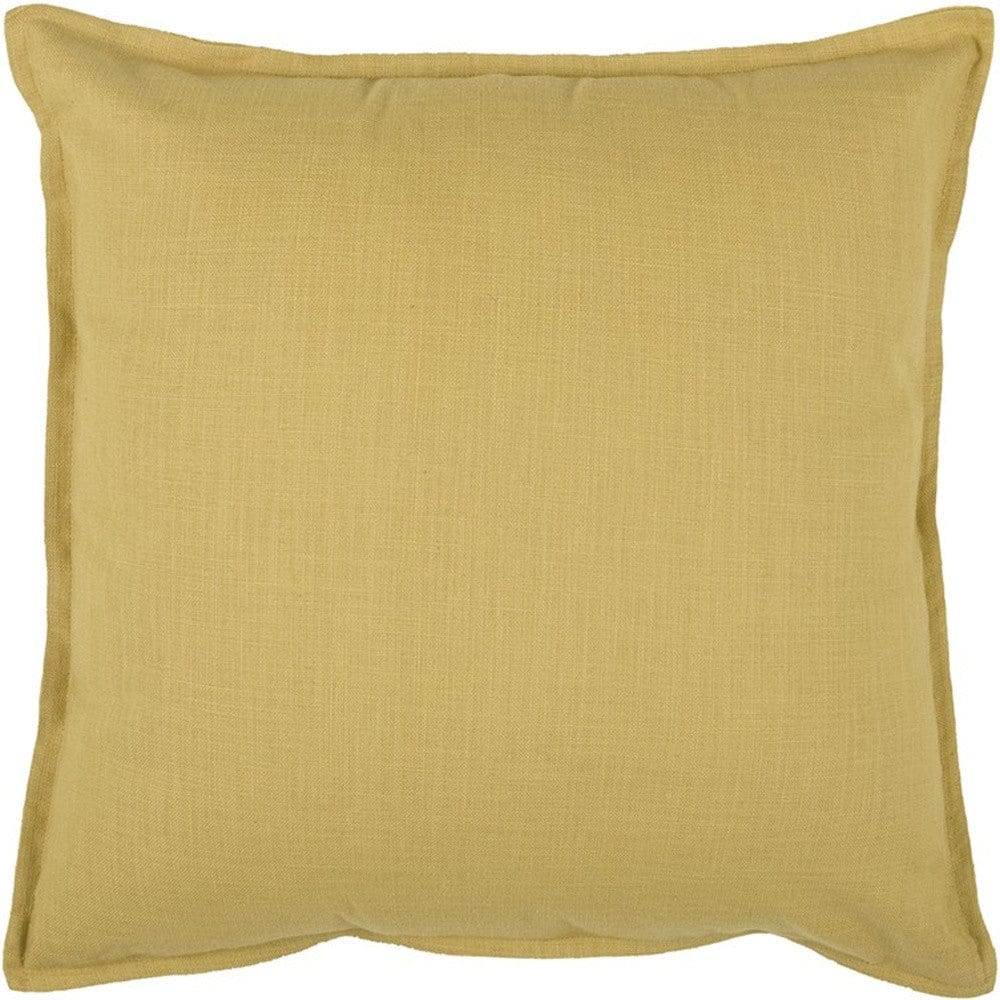 20" Tan Cotton Throw Pillow - Homeroots - Flyclothing LLC