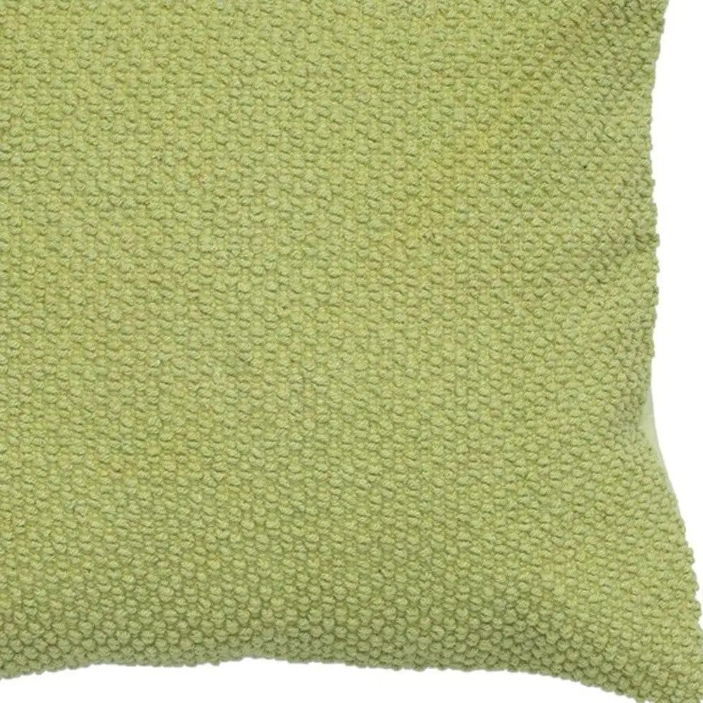 20" Green Cotton Throw Pillow - Homeroots - Flyclothing LLC