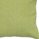 20" Green Cotton Throw Pillow - Homeroots