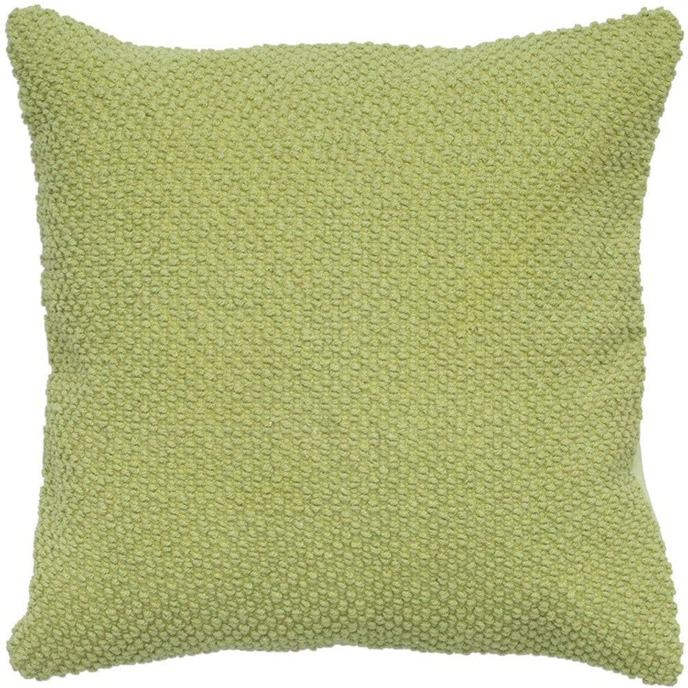 20" Green Cotton Throw Pillow - Homeroots - Flyclothing LLC