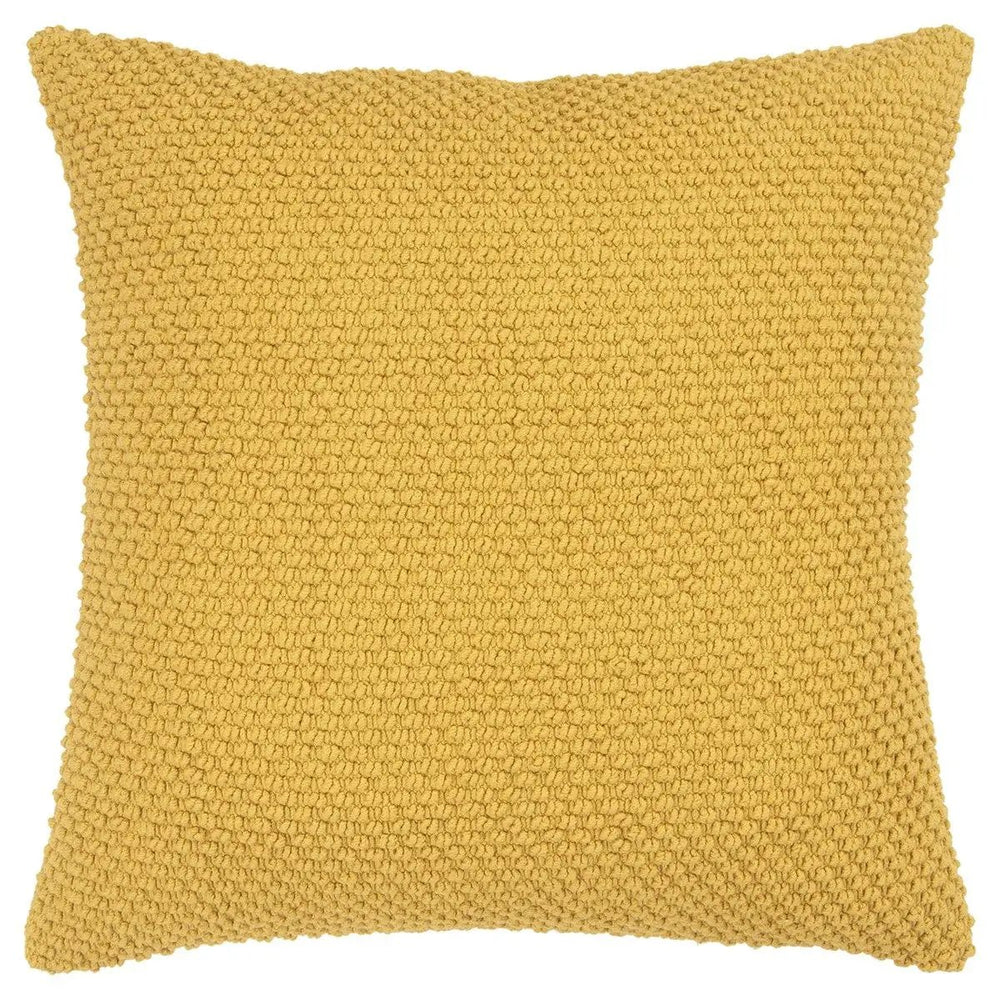 20" Gold Cotton Throw Pillow - Homeroots