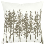 18" Gray Cotton Throw Pillow - Homeroots - Flyclothing LLC