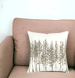 18" Gray Cotton Throw Pillow - Homeroots