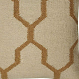 18" Natural Cotton Throw Pillow - Homeroots - Flyclothing LLC