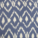 18" Navy Cotton Throw Pillow - Homeroots