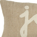 11" X 21" Natural Cotton Throw Pillow - Homeroots