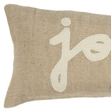 11" X 21" Natural Cotton Throw Pillow - Homeroots