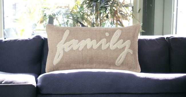 21" X 11" Tan Cotton Blend Zippered Pillow With Applique - Homeroots - Flyclothing LLC