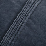 22" Navy Textural Striped Throw Pillow - Homeroots - Flyclothing LLC