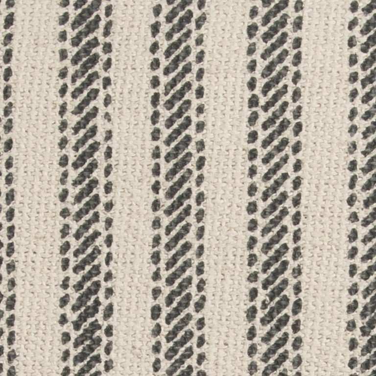 Gray Natural Ticking Stripe Throw Pillow - Homeroots - Flyclothing LLC
