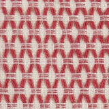 Red Ivory Scaled Diamond Pattern Throw Pillow - Homeroots