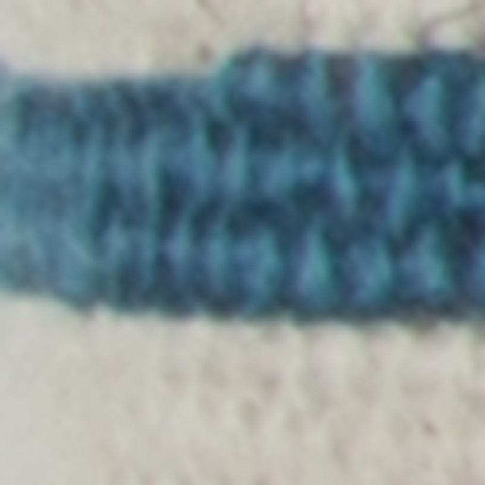 Teal White Kantha Stitch and Knots Throw Pillow - Homeroots - Flyclothing LLC