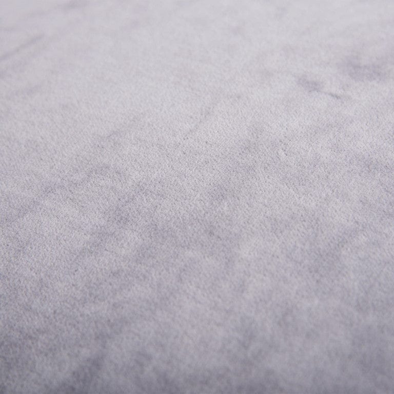 Soft Lilac Solid Pearl Beaded Edge Throw Pillow - Homeroots