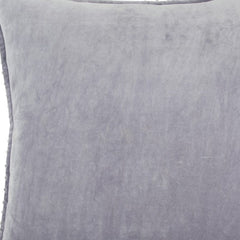 Soft Lilac Solid Pearl Beaded Edge Throw Pillow - Homeroots