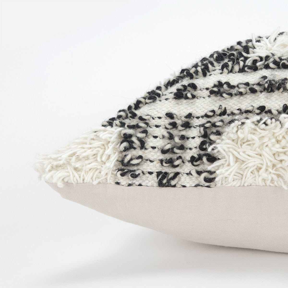 20" Natural Cotton Throw Pillow - Homeroots